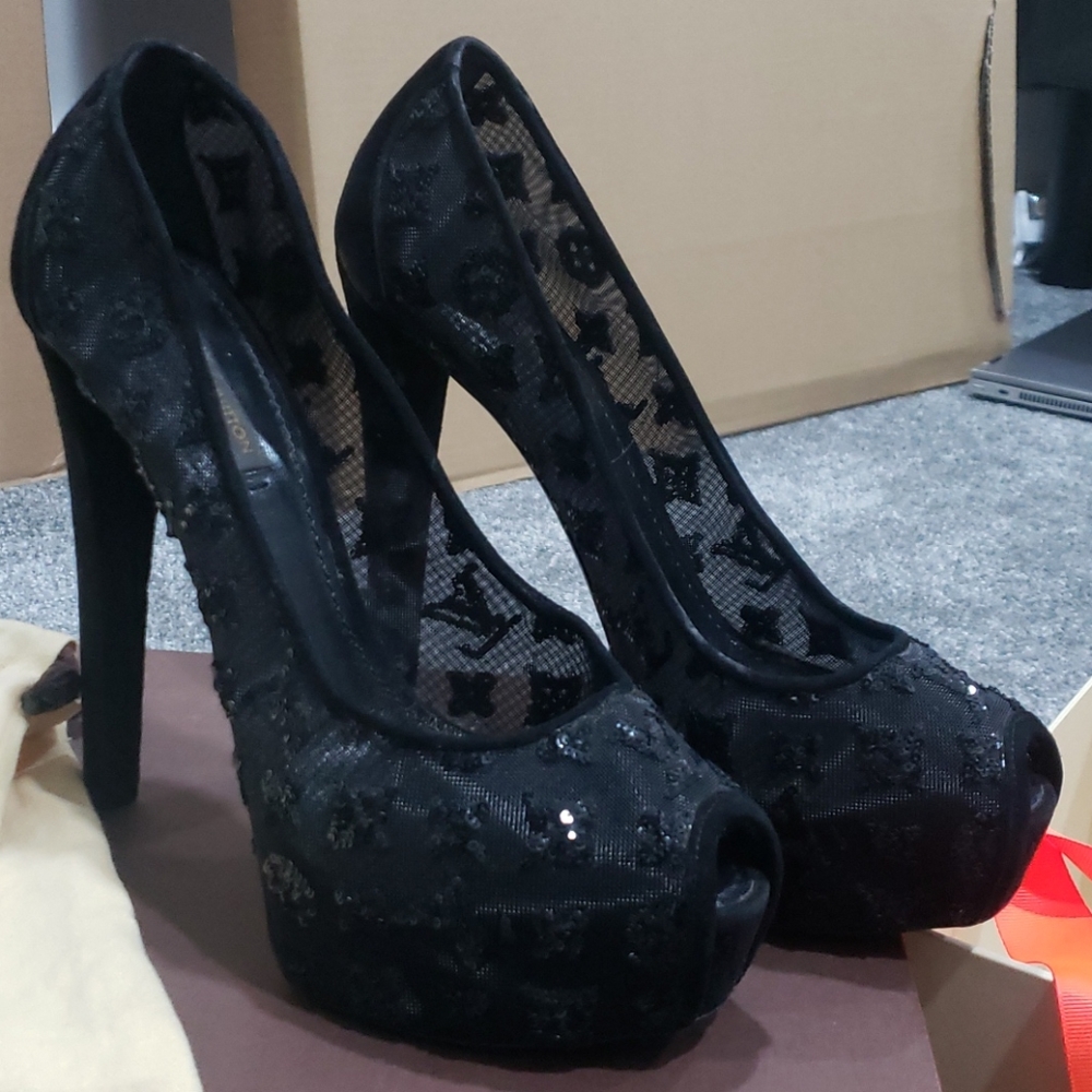 Louis Vuitton High Platform Stiletto Heels